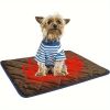 Dog Bed, Non-Slip Mat Warm Self-Heating Thermal Pet Pad Washable Dog Crate Pad