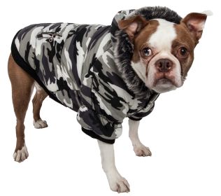 Fashion Pet Parka Coat XS-XL Camouflage (size: Medium)
