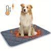 Dog Bed, Non-Slip Mat Warm Self-Heating Thermal Pet Pad Washable Dog Crate Pad