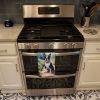 Boston Terrier Decorative Kitchen Bath Hand Towel 15Wx25H - Spring Path