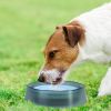 No Spill Dog Water Bowl Spill Proof Slow Water Feeder 47.35oz Pet Water Dispenser Travel Dog Bowl for Dogs/Cats/Pets